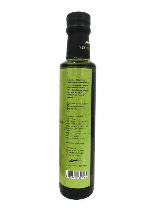 Azeite Verde Oliva Extra Virgem Orgânico 250ml - Image 2