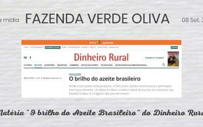 Matéria “O brilho do Azeite Brasileiro” do Dinheiro Rural