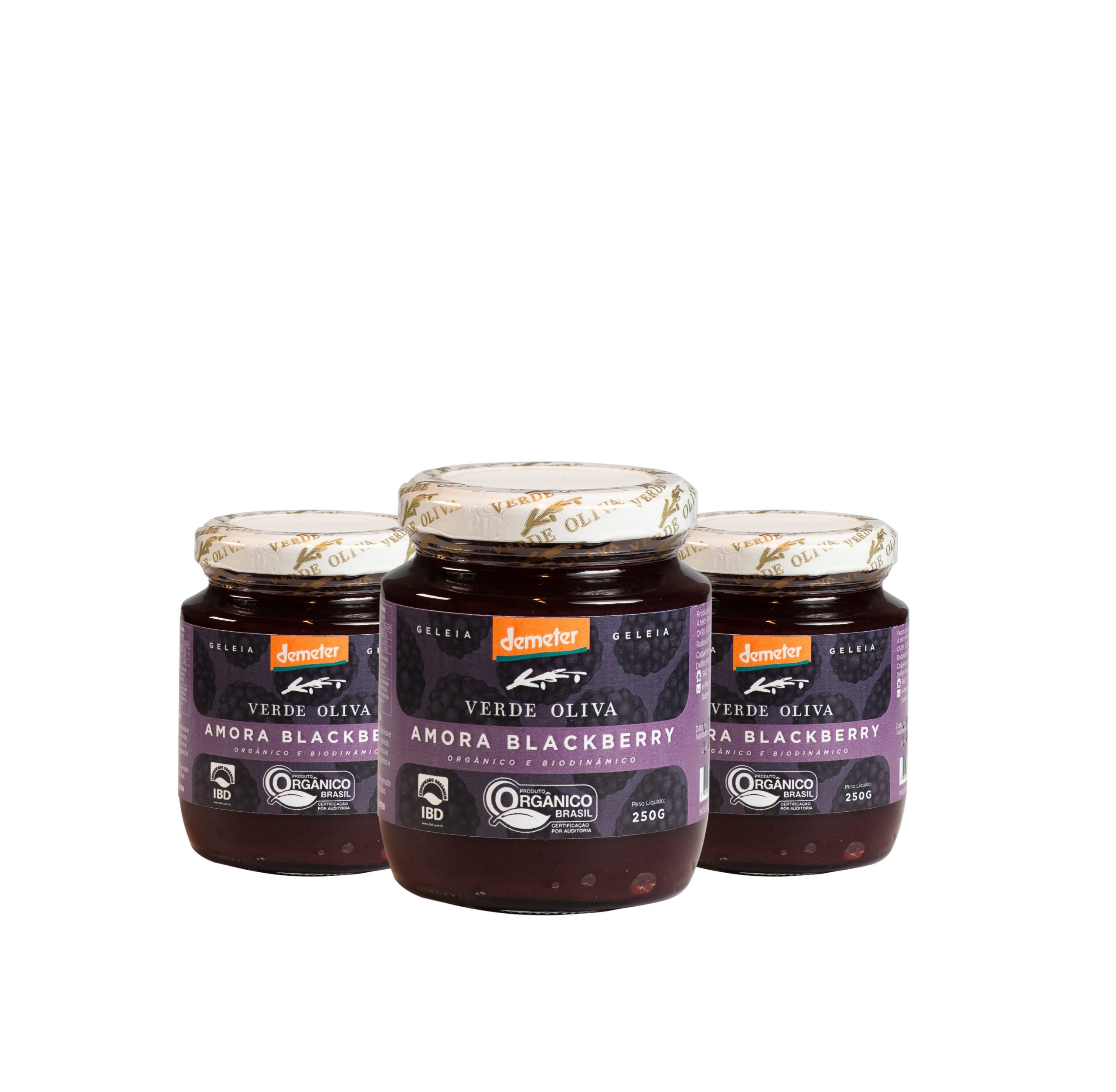 Trio Geleia Amora Blackberry 250g