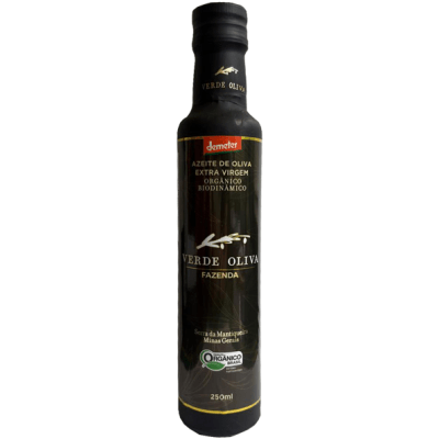 Azeite Verde Oliva Biodinâmico Extra Virgem 250ml  SAFRA 2024